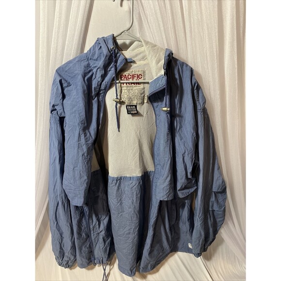 Vtg Pacific Trail Jacket - Trail System Size Large Windbreaker Type Outerwear - Picture 1 of 3